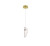Lib & Co. - 12166-017-07 - LED Pendant - Sorrento - Gold