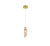 Lib & Co. - 12166-018-07 - LED Pendant - Sorrento - Gold