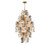 Lib & Co. - 12201-022 - 20 Light Chandelier - Veneto - Aged Brass