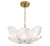 Lib & Co. - 12205-039 - Six Light Flushmount / Pendant - Corato - Brushed Brass