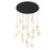 Lib & Co. - 12373-02 - LED Chandelier - Corfu - Black