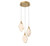 Lib & Co. - 12381-030 - LED Pendant - Kosmos - Painted antique brass
