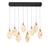 Lib & Co. - 12387-02 - LED Chandelier - Kosmos - Black