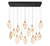 Lib & Co. - 12388-02 - LED Chandelier - Kosmos - Black