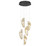 Lib & Co. - 12407-018-02 - LED Chandelier - Sorrento - Black