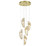 Lib & Co. - 12407-018-07 - LED Chandelier - Sorrento - Gold
