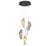 Lib & Co. - 12407-023-02 - LED Chandelier - Sorrento - Black