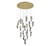Lib & Co. - 10167-019-07 - LED Chandelier - Sorrento - Gold