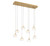 Lib & Co. - 10216-030 - LED Chandelier - Manarola - Painted Antique Brass