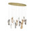 Lib & Co. - 12034-023-07 - LED Chandelier - Sorrento - Gold