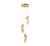 Lib & Co. - 10162-018-07 - LED Pendant - Sorrento - Gold
