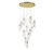 Lib & Co. - 10164-017-07 - LED Chandelier - Sorrento - Gold