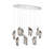 Lib & Co. - 12034-019-01 - LED Chandelier - Sorrento - Chrome