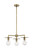 Nuvo Lighting - 60-7243 - Three Light Chandelier - Bizet - Vintage Brass