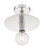 Bizet One Light Semi Flush Mount (60-7254)
