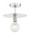 Bizet One Light Semi Flush Mount (60-7254)