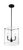 Nuvo Lighting - 60-7277 - Three Light Pendant - Sommerset - Matte Black