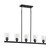 Nuvo Lighting - 60-7286 - Five Light Island Pendant - Bransel - Matte Black