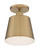 Motif One Light Semi Flush Mount (60-7321)