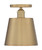 Motif One Light Semi Flush Mount (60-7321)