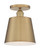 Motif One Light Semi Flush Mount (60-7321)