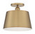 Motif One Light Semi Flush Mount (60-7322)