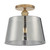 Motif One Light Semi Flush Mount (60-7324)