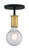 Ryder One Light Semi Flush Mount (60-7343)
