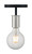 Ryder One Light Semi Flush Mount (60-7353)