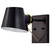 Nuvo Lighting - 60-7381 - One Light Vanity - Baxter - Black / Burnished Brass
