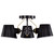 Baxter Three Light Semi Flush Mount (60-7384)