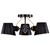 Baxter Three Light Semi Flush Mount (60-7384)