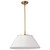 Nuvo Lighting - 60-7415 - Three Light Pendant - Dover - White / Vintage Brass