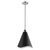 Nuvo Lighting - 60-7475 - One Light Pendant - Tango - Matte Black / Polished Nickel