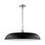 Nuvo Lighting - 60-7488 - One Light Pendant - Colony - Matte Black / Polished Nickel