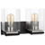 Nuvo Lighting - 60-7652 - Two Light Vanity - Crossroads - Matte Black