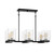 Nuvo Lighting - 60-7657 - Six Light Island Pendant - Crossroads - Matte Black