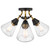 Starlight Three Light Semi Flush Mount (60-7684)