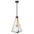 Nuvo Lighting - 60-7687 - One Light Pendant - Starlight - Matte Black / Natural Brass