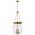 Nuvo Lighting - 60-7804 - Three Light Pendant - Boliver - Vintage Brass