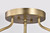 Amado Three Light Semi Flush Mount (60-7821)
