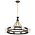 Nuvo Lighting - 60-7868 - Eight Light Chandelier - Marsden - Matte Black