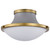 Nuvo Lighting - 60-7915 - One Light Flush Mount - Lafayette - Matte Gray