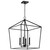 Nuvo Lighting - 60-7942 - Four Light Pendant - Emma - Matte Black