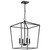 Nuvo Lighting - 60-7951 - Four Light Pendant - Emma - Dark Bronze