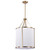 Nuvo Lighting - 60-7962 - Three Light Pendant - Easton - Burnished Brass