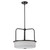 Nuvo Lighting - 60-8037 - Three Light Pendant - Warren - Gun Metal