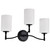 Nuvo Lighting - 60-8213 - Three Light Vanity - Liam - Matte Black