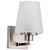 Nuvo Lighting - 60-8221 - One Light Vanity - Lune - Brushed Nickel