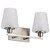 Nuvo Lighting - 60-8222 - Two Light Vanity - Lune - Brushed Nickel